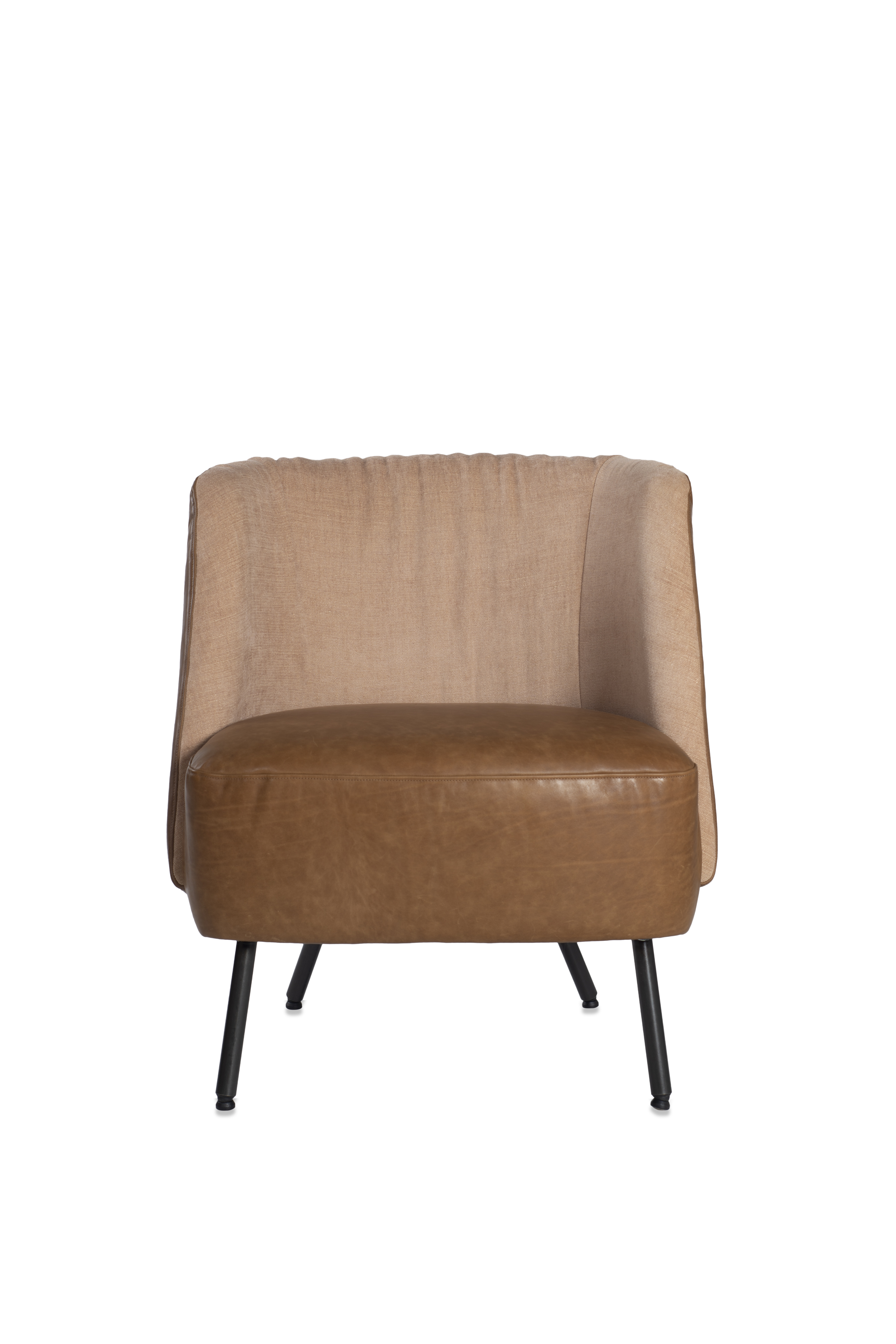 Tray Armchair Luxor Fango Light Stockholm Nude Front